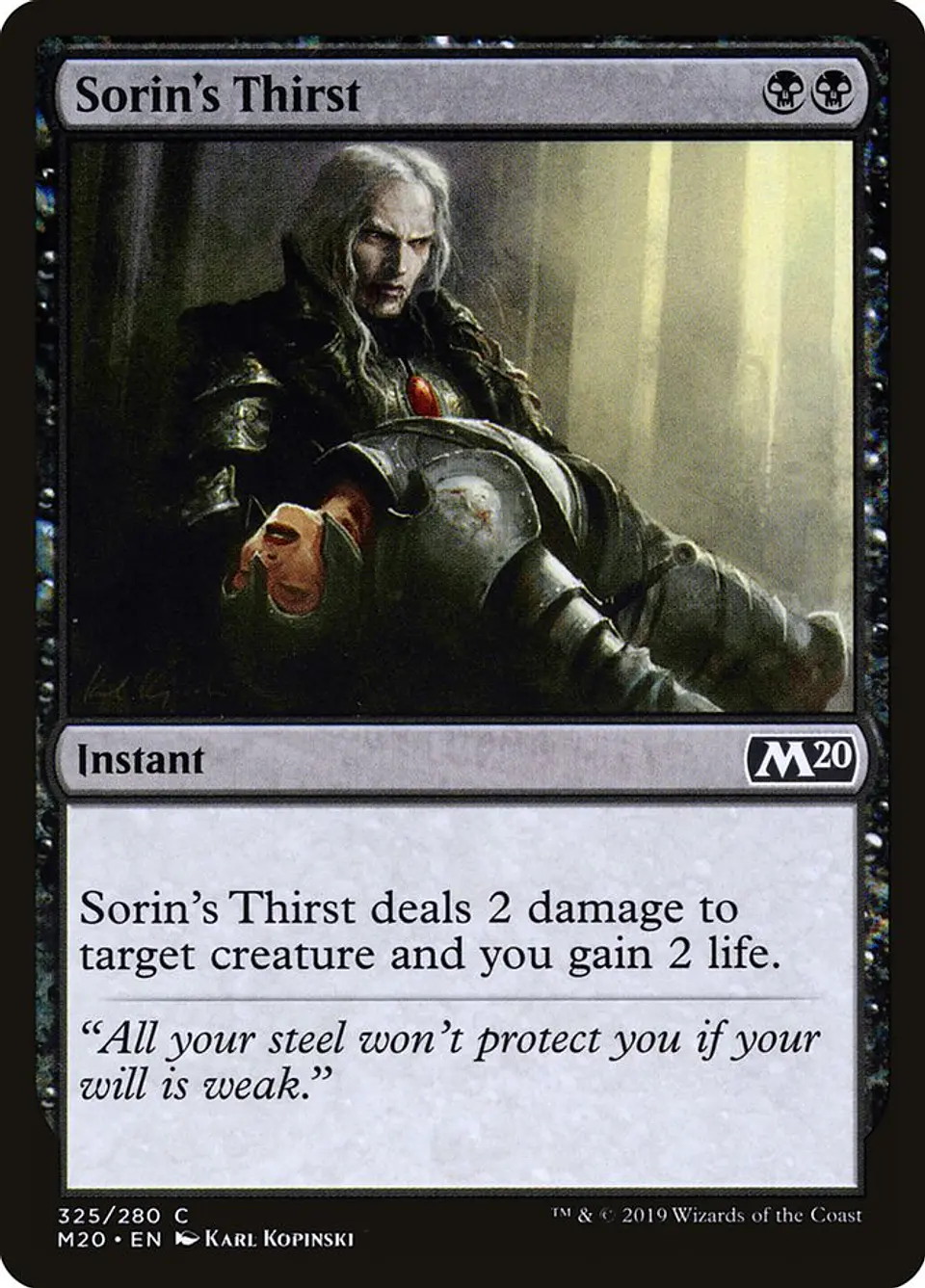 Sorin's Thirst 1