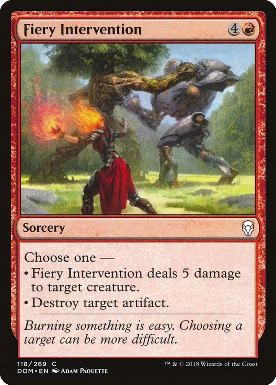 Fiery Intervention 1