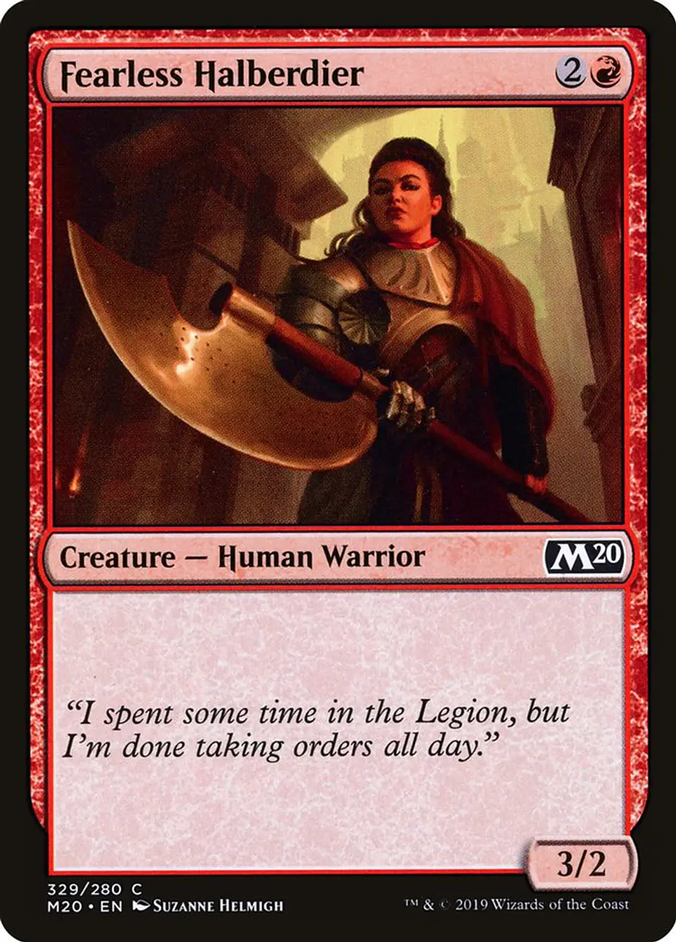 Fearless Halberdier 1