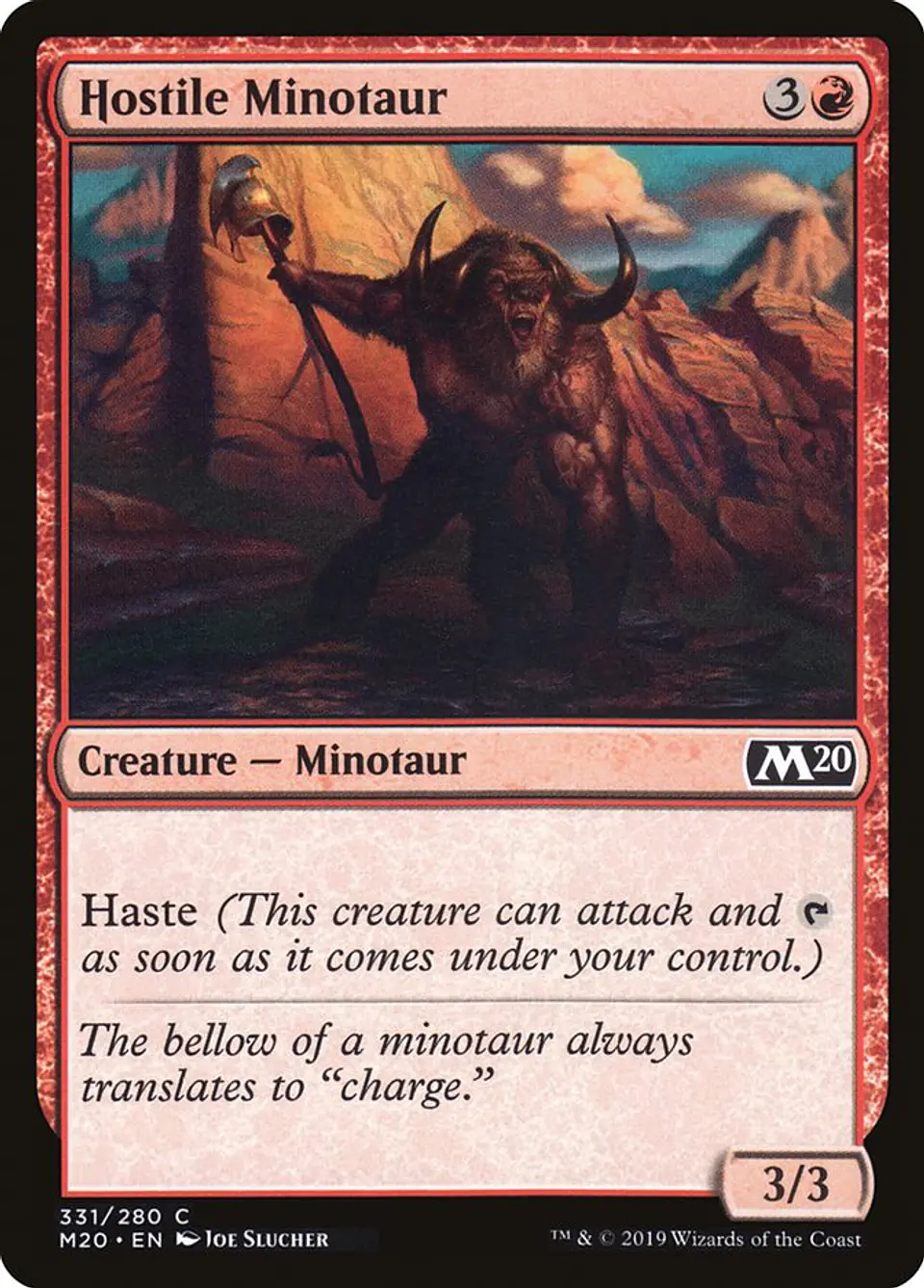 Hostile Minotaur 1