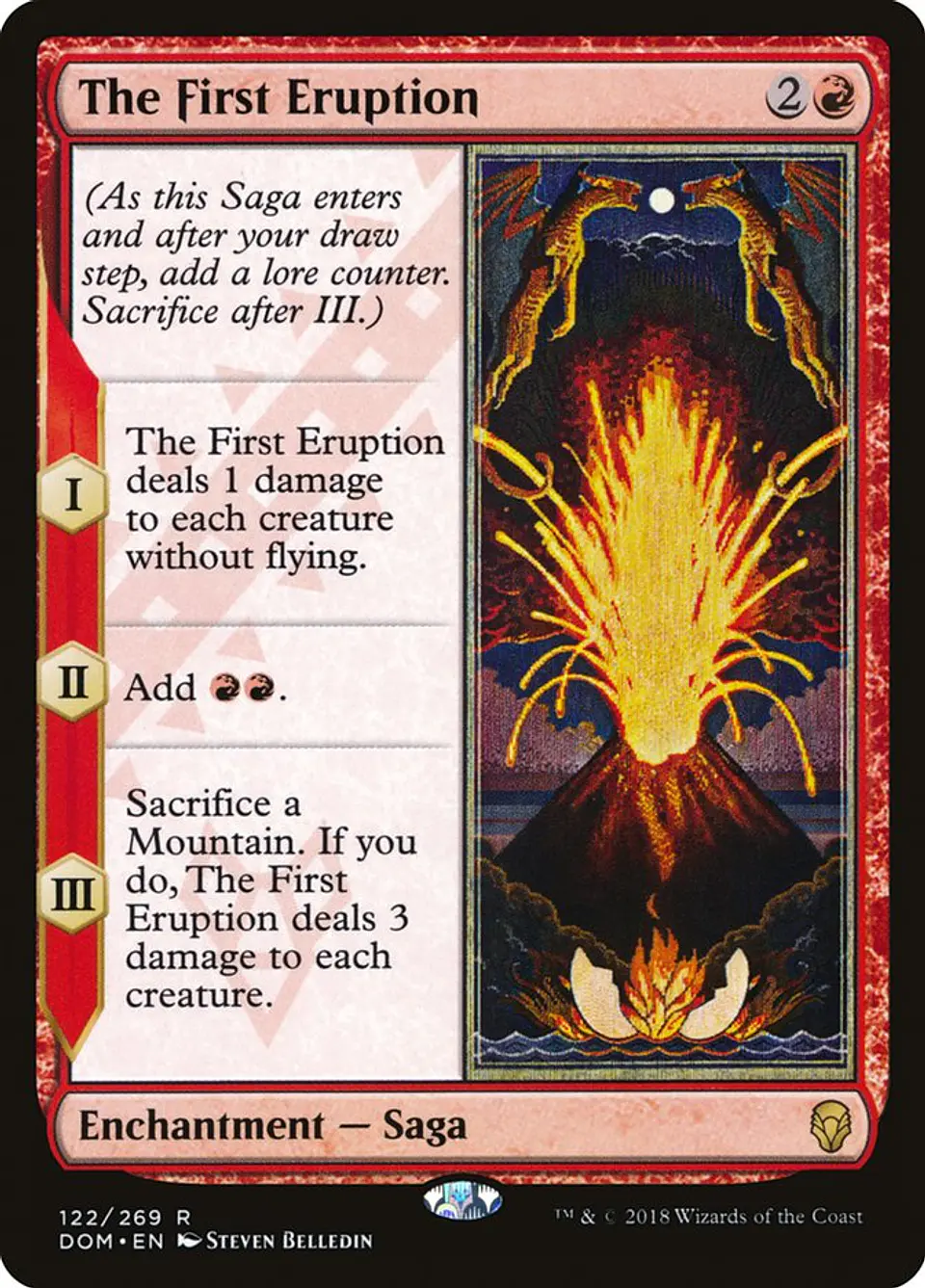 The First Eruption 1