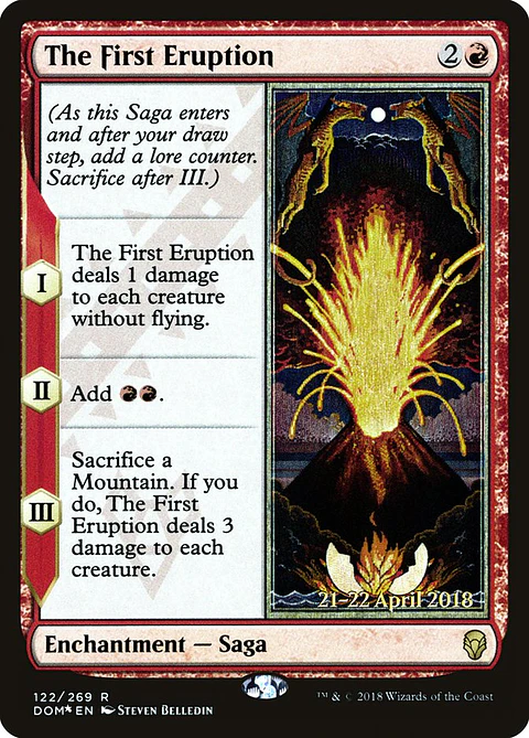The First Eruption (Pre-release)