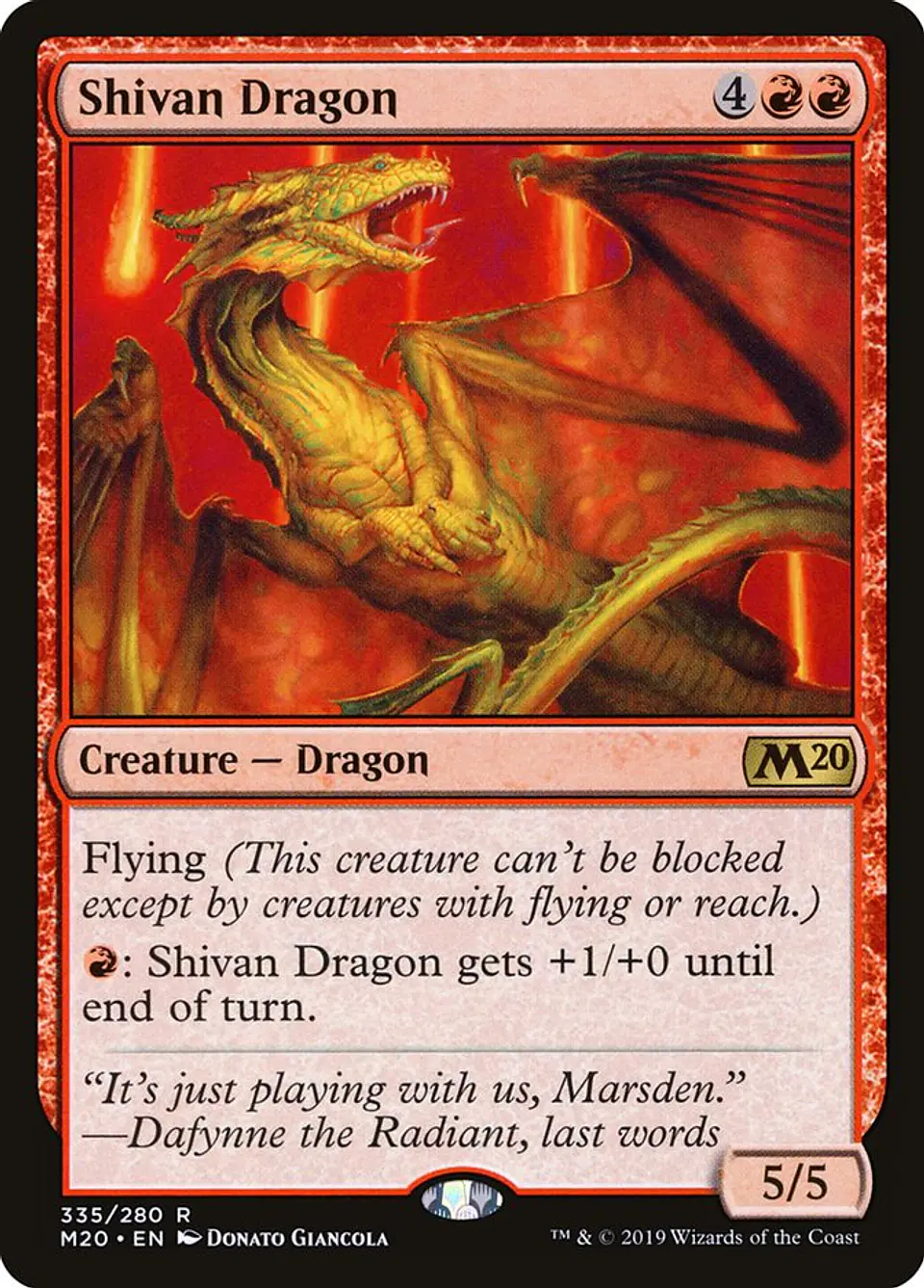 Shivan Dragon 1