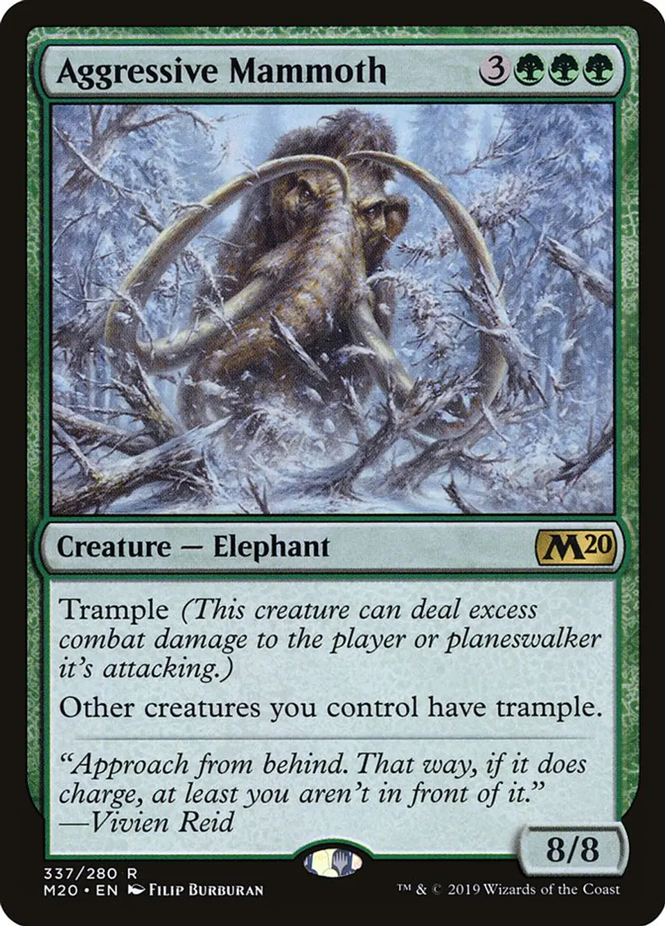 Aggressive Mammoth 1