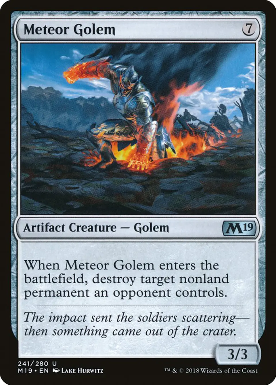 Meteor Golem 1