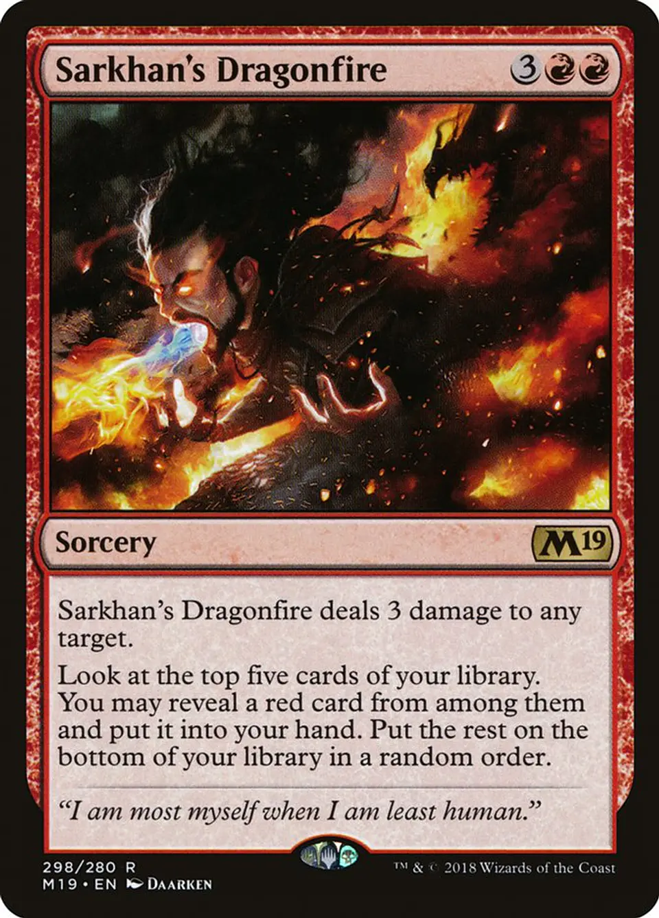 Sarkhan's Dragonfire 1