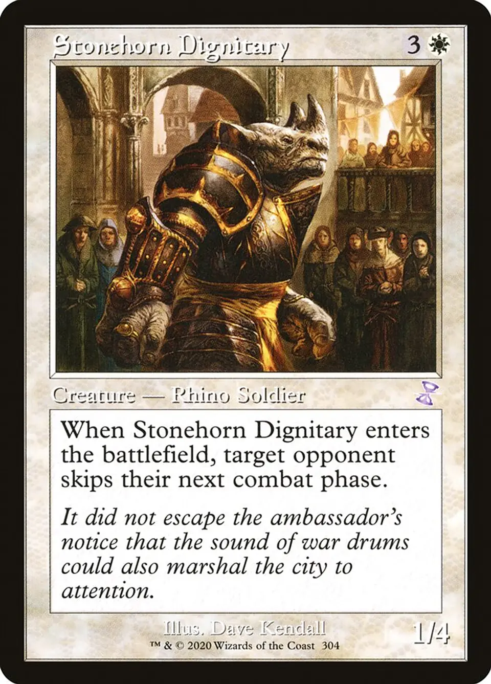 Stonehorn Dignitary (Retro Frame) 1