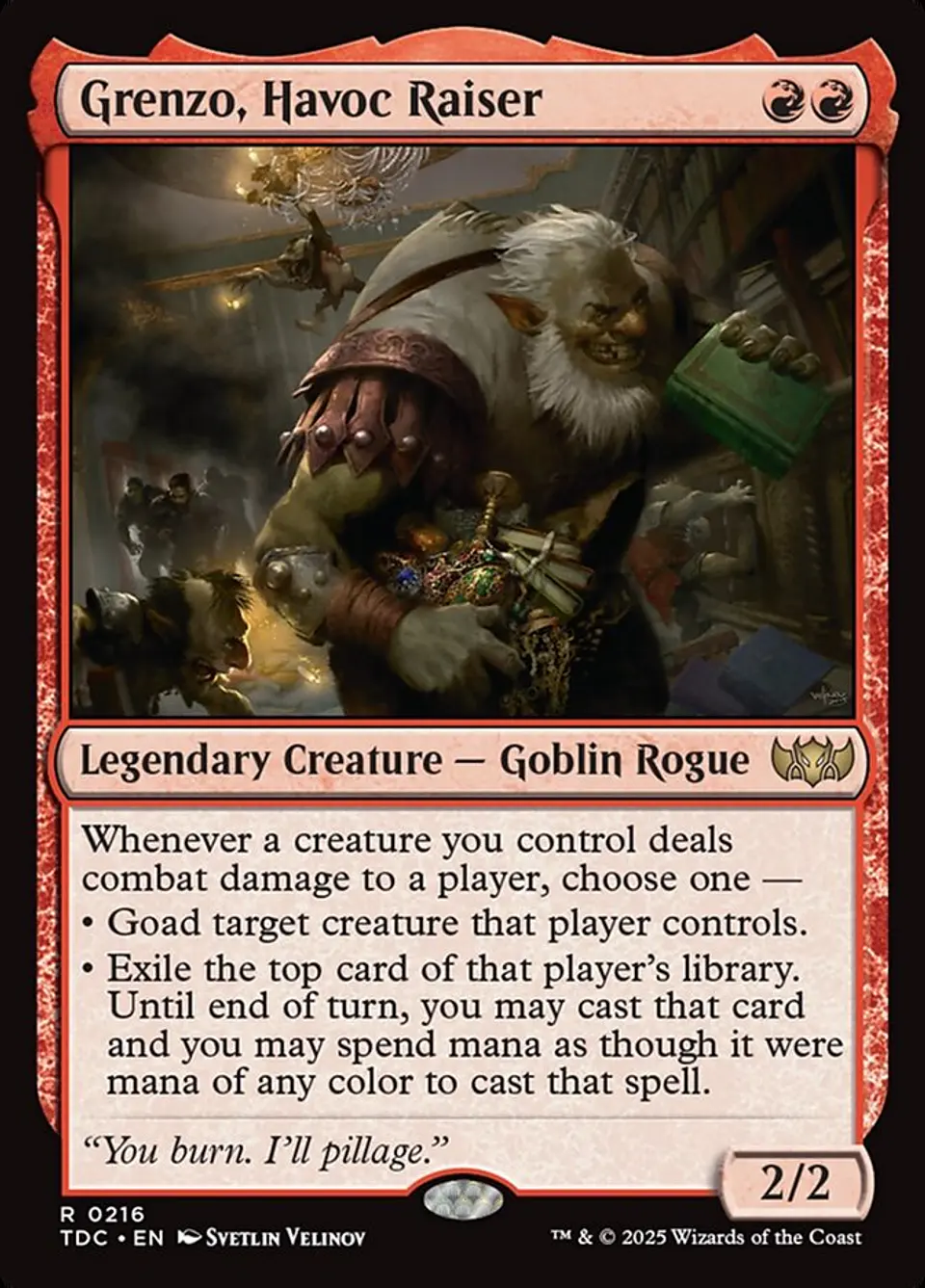 Grenzo, Havoc Raiser 1