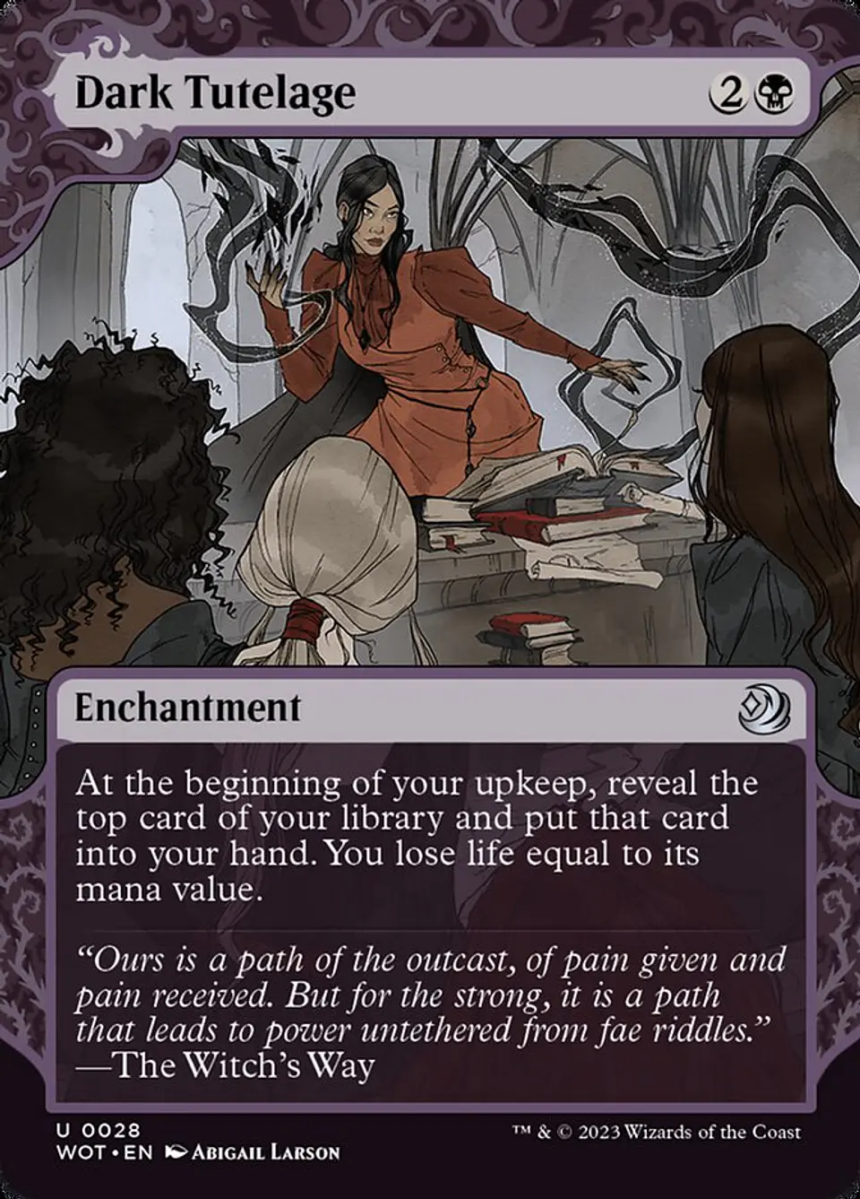 Dark Tutelage (Borderless) 1