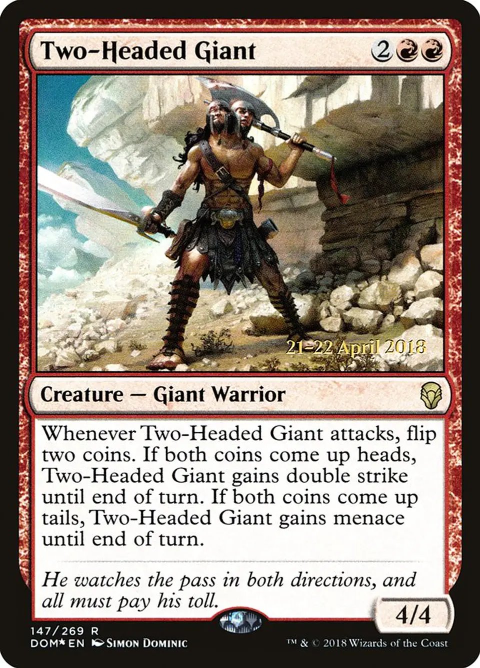 Two-Headed Giant (Pre-release) 1