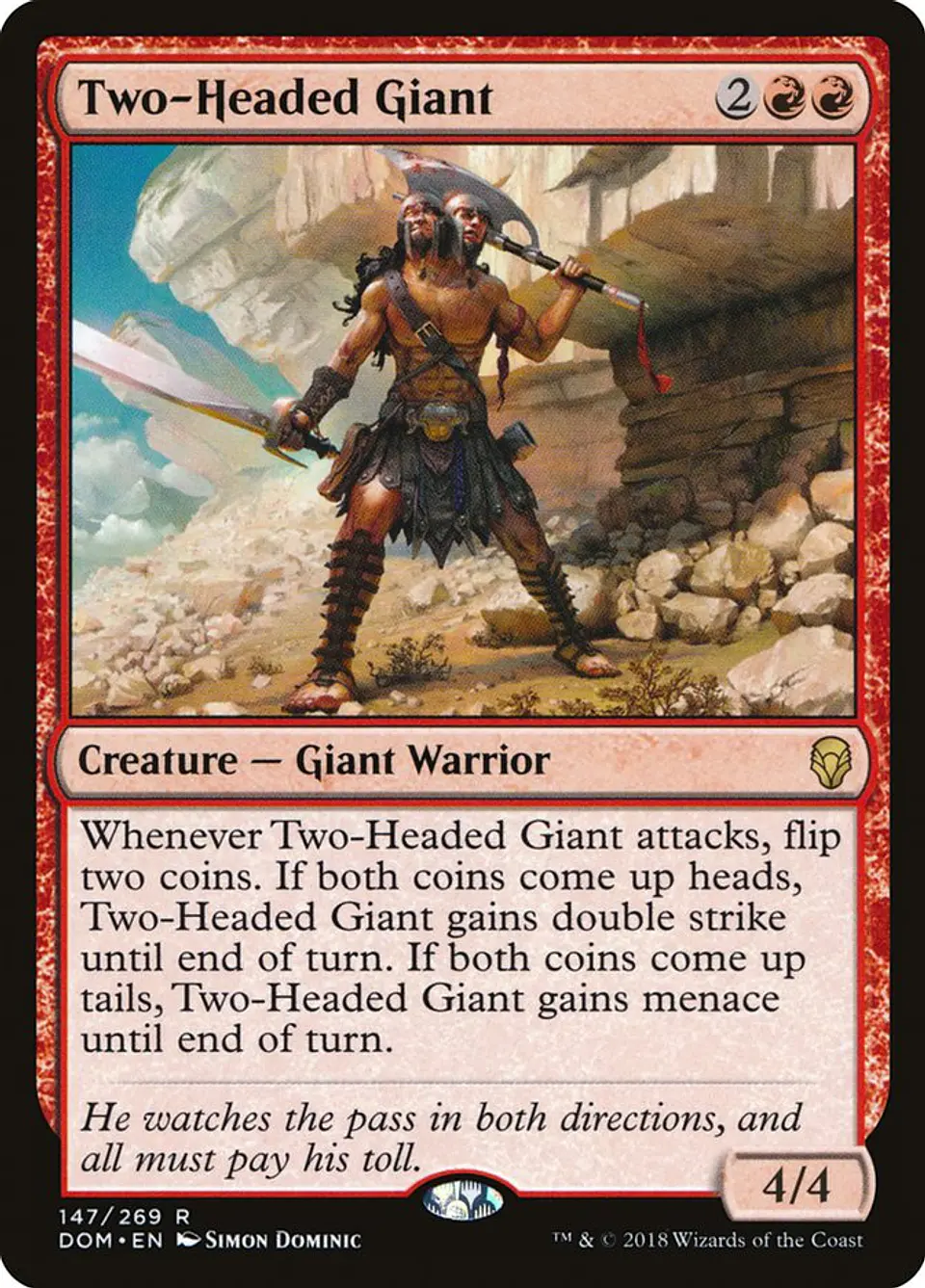 Two-Headed Giant 1