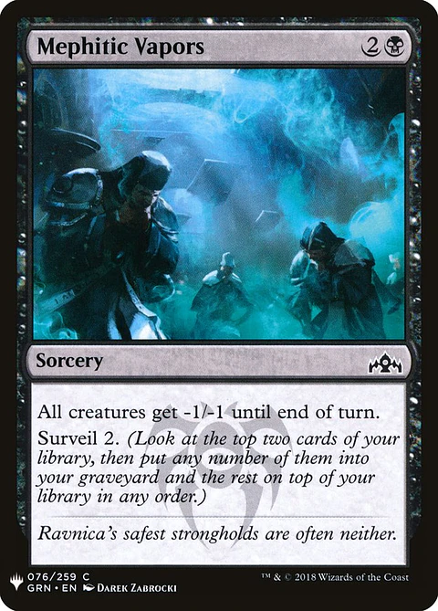 Mephitic Vapors (The List)