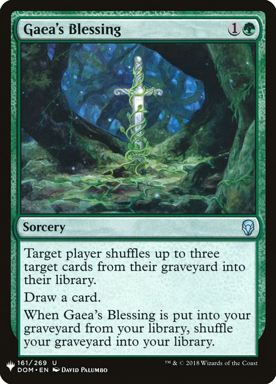 Gaea's Blessing (The List) 1