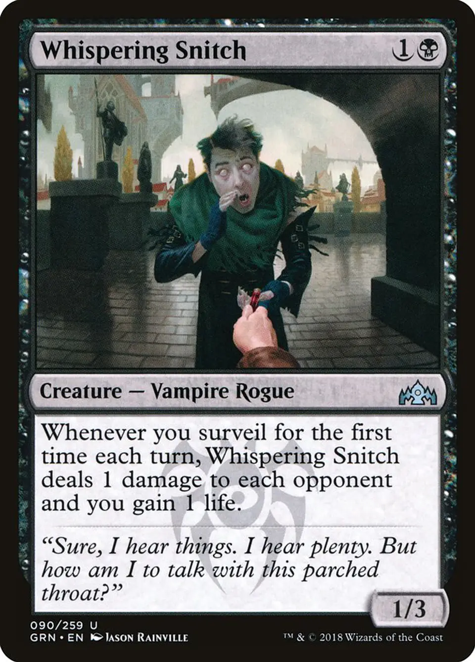 Whispering Snitch 1