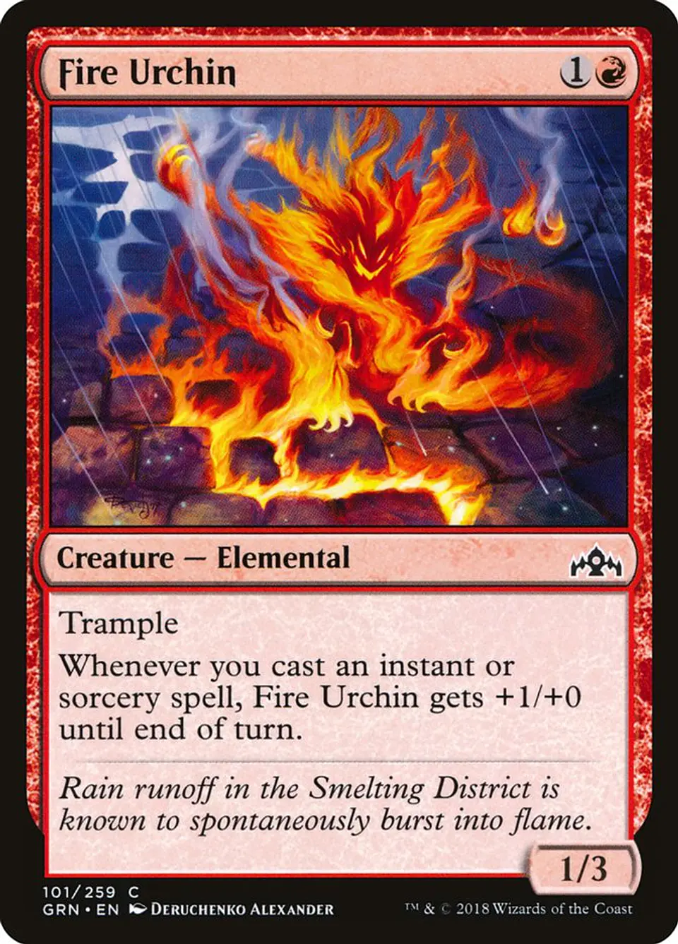 Fire Urchin 1