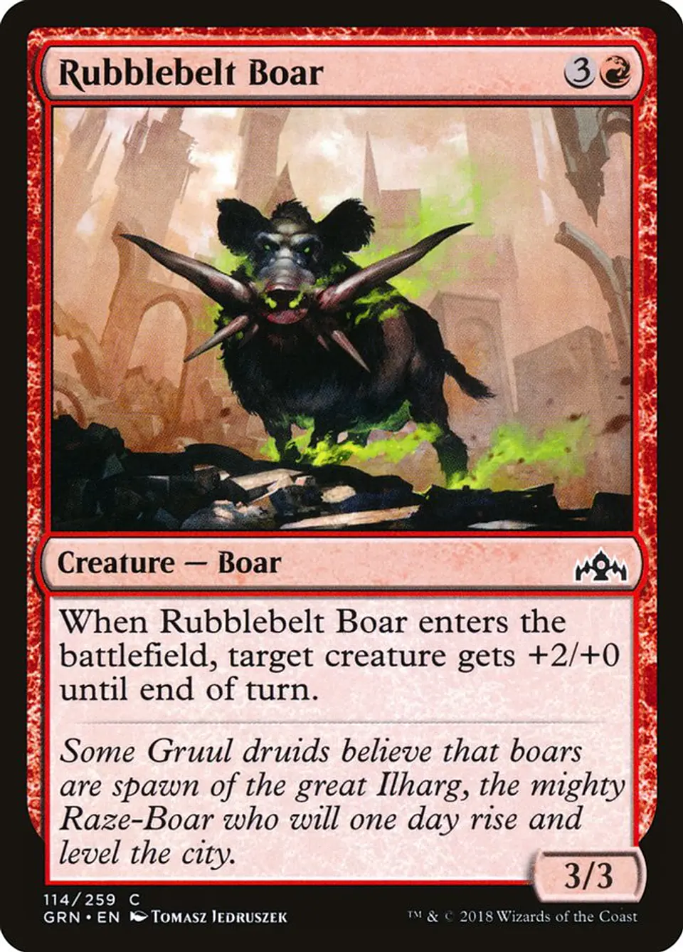 Rubblebelt Boar 1