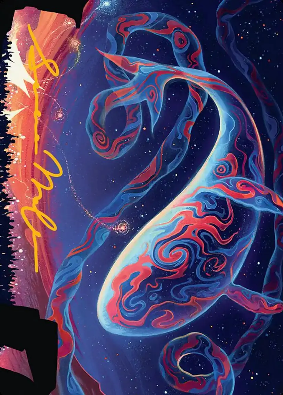 Spectacular Skywhale (Carta de Arte) 1