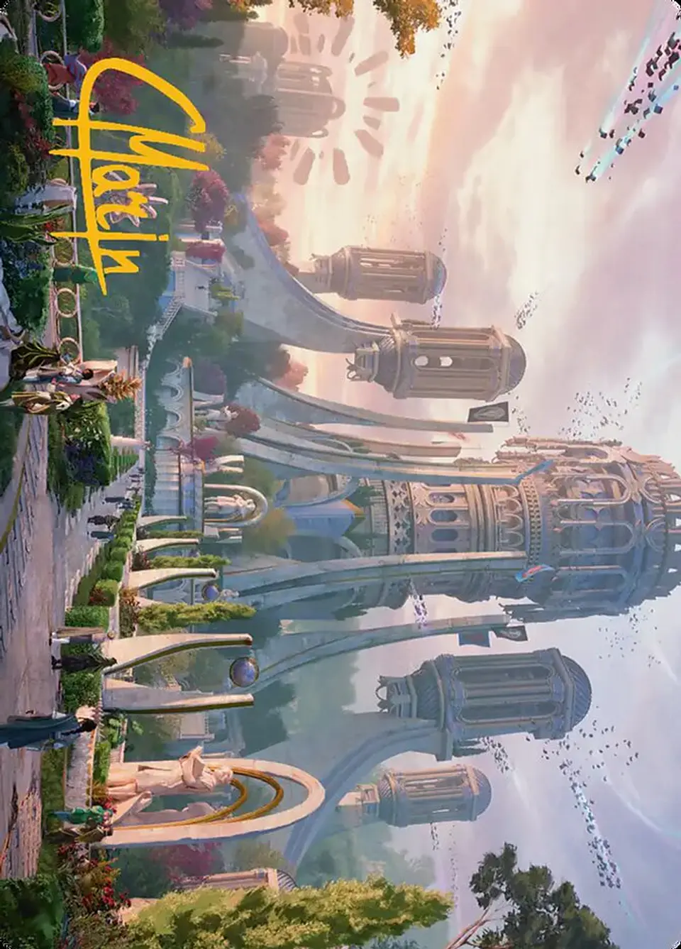 Command Tower (Carta de Arte) 1
