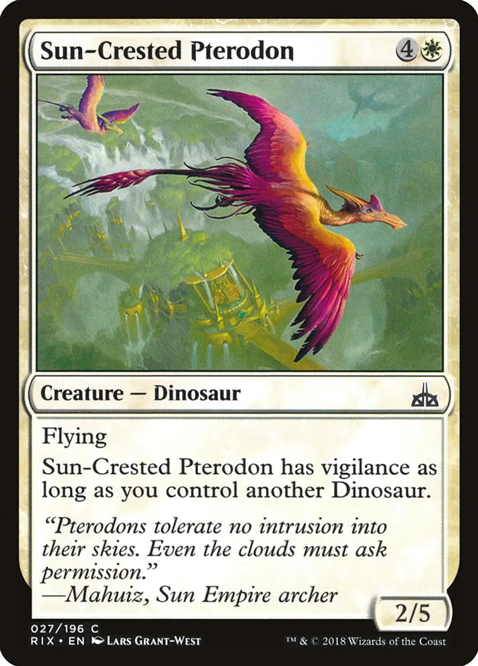 Sun-Crested Pterodon 1
