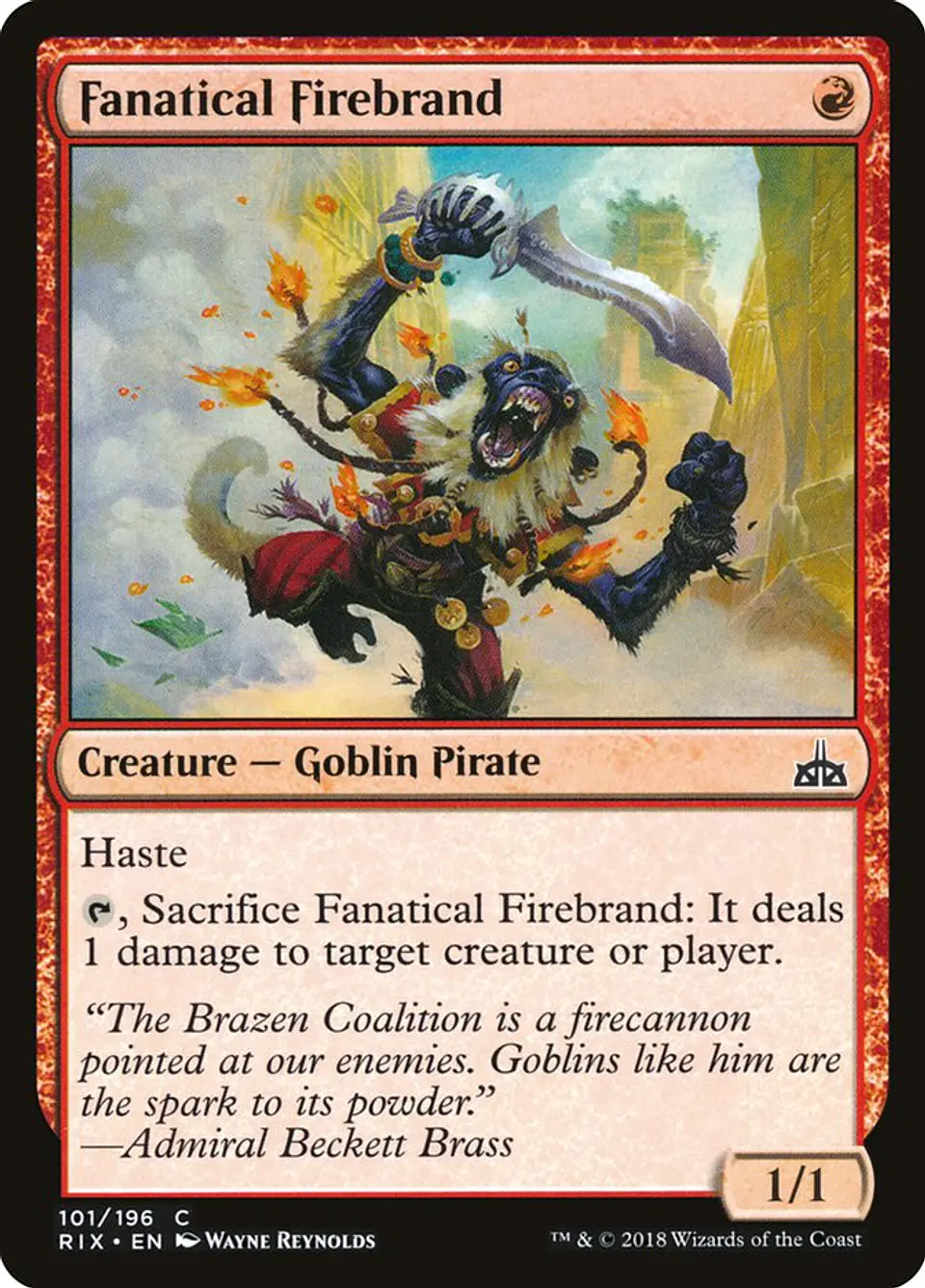 Fanatical Firebrand 1