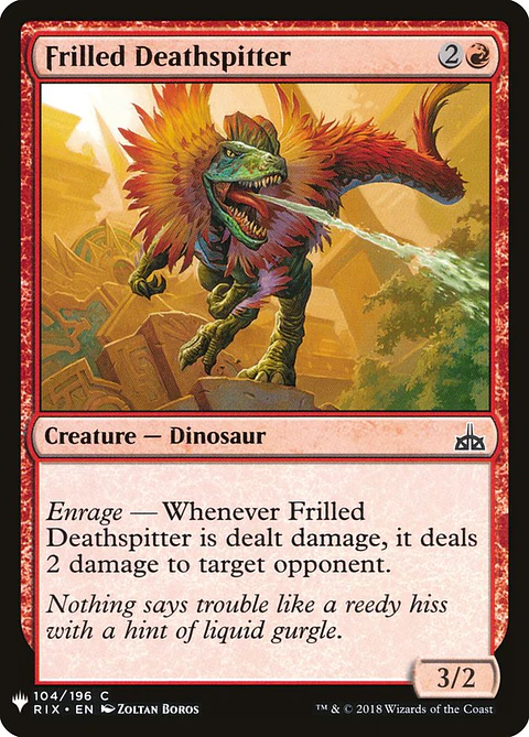 Frilled Deathspitter (The List)