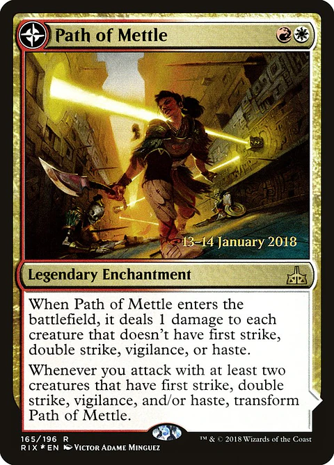 Path of Mettle // Metzali, Tower of Triumph (Pre-release)