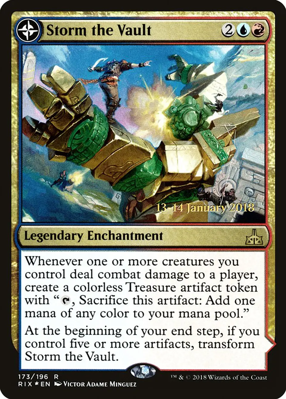 Storm the Vault // Vault of Catlacan (Pre-release) 1