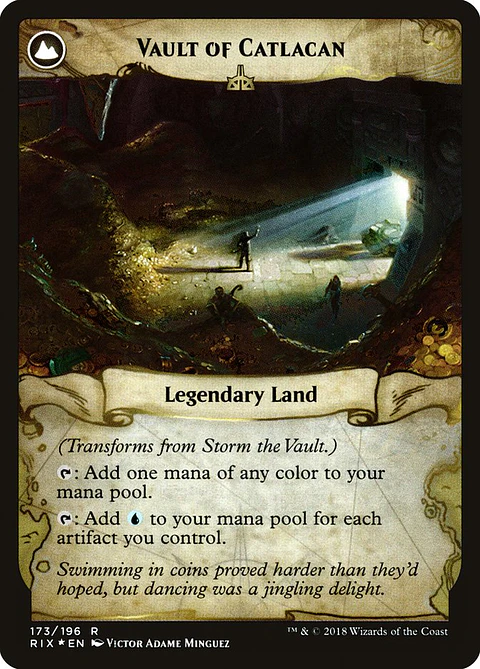 Storm the Vault // Vault of Catlacan (Pre-release)
