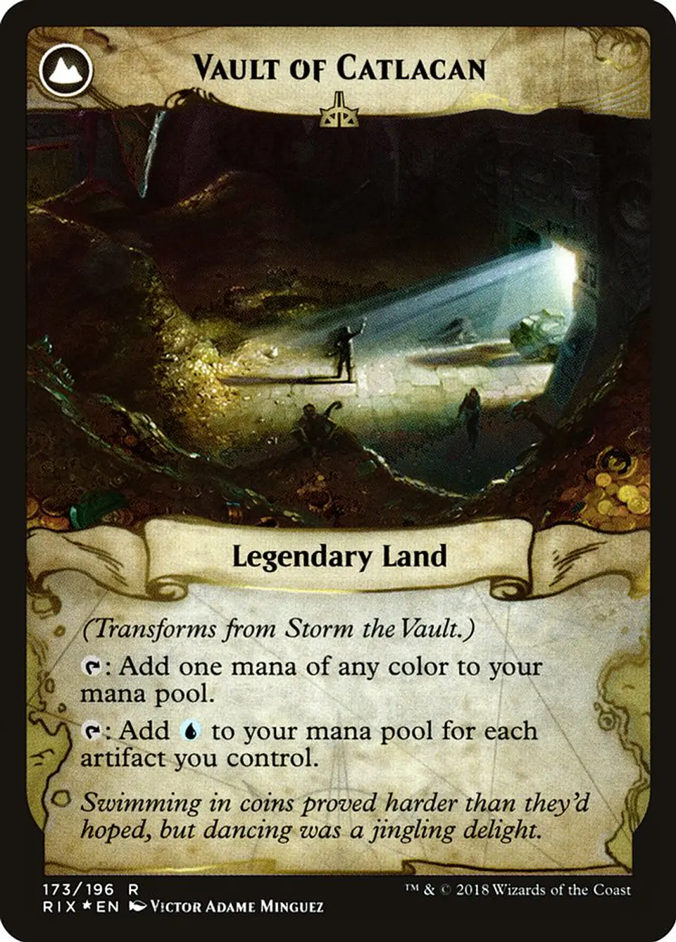 Storm the Vault // Vault of Catlacan (Pre-release) 2