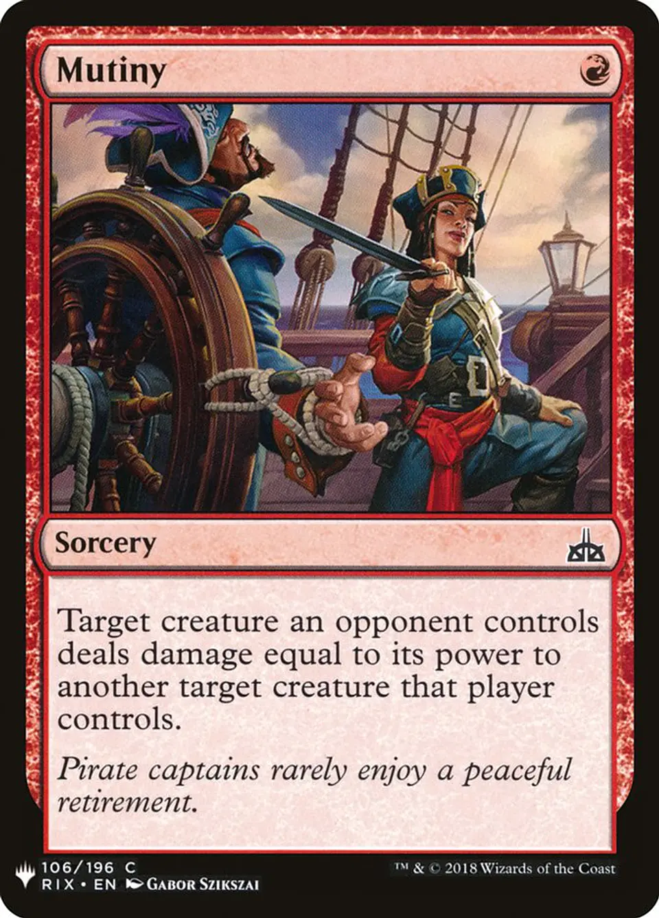 Mutiny (The List) 1