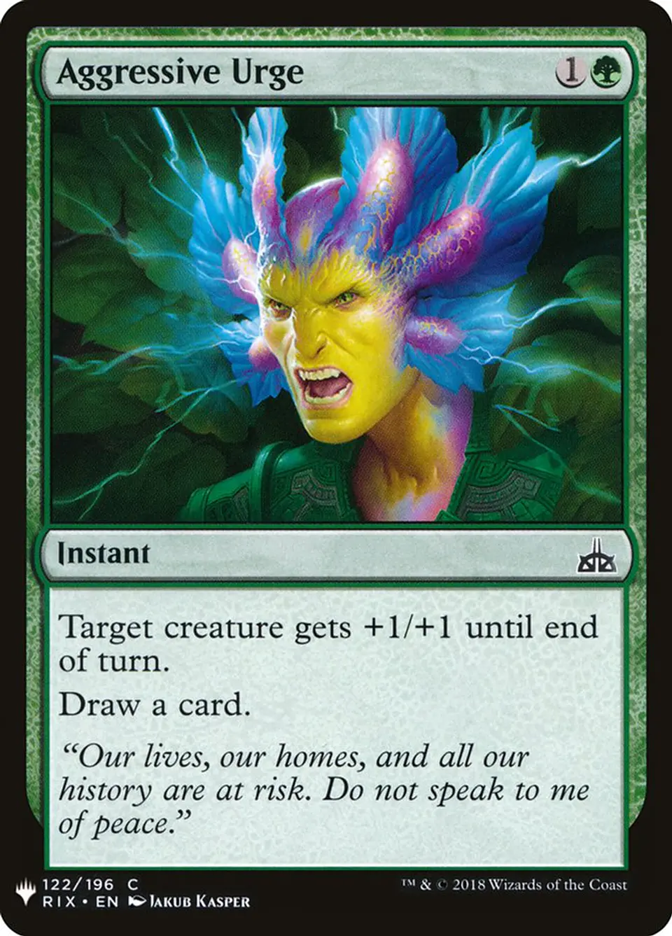 Aggressive Urge (The List) 1