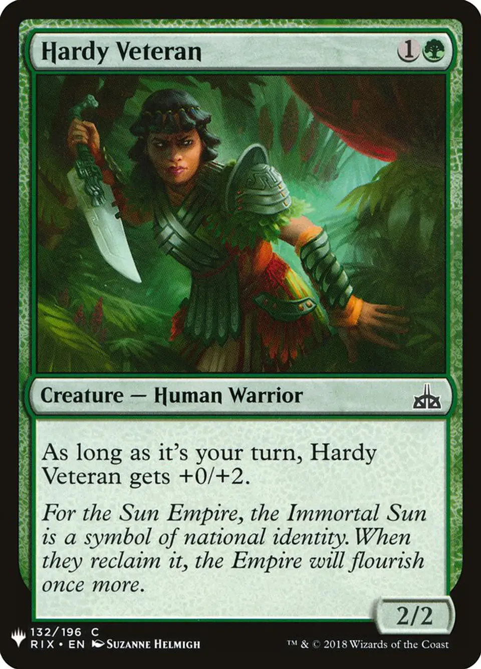 Hardy Veteran (The List) 1