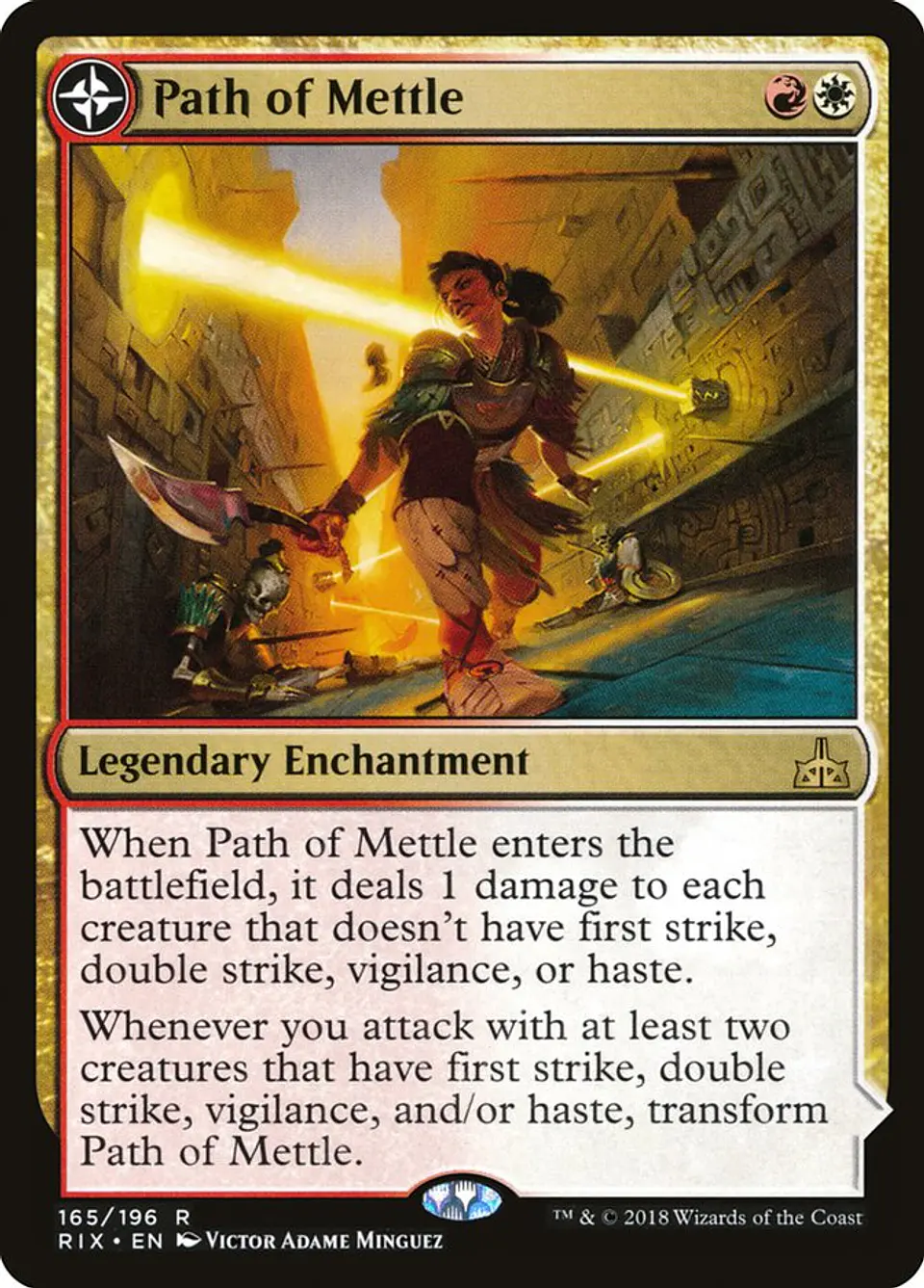 Path of Mettle // Metzali, Tower of Triumph 1