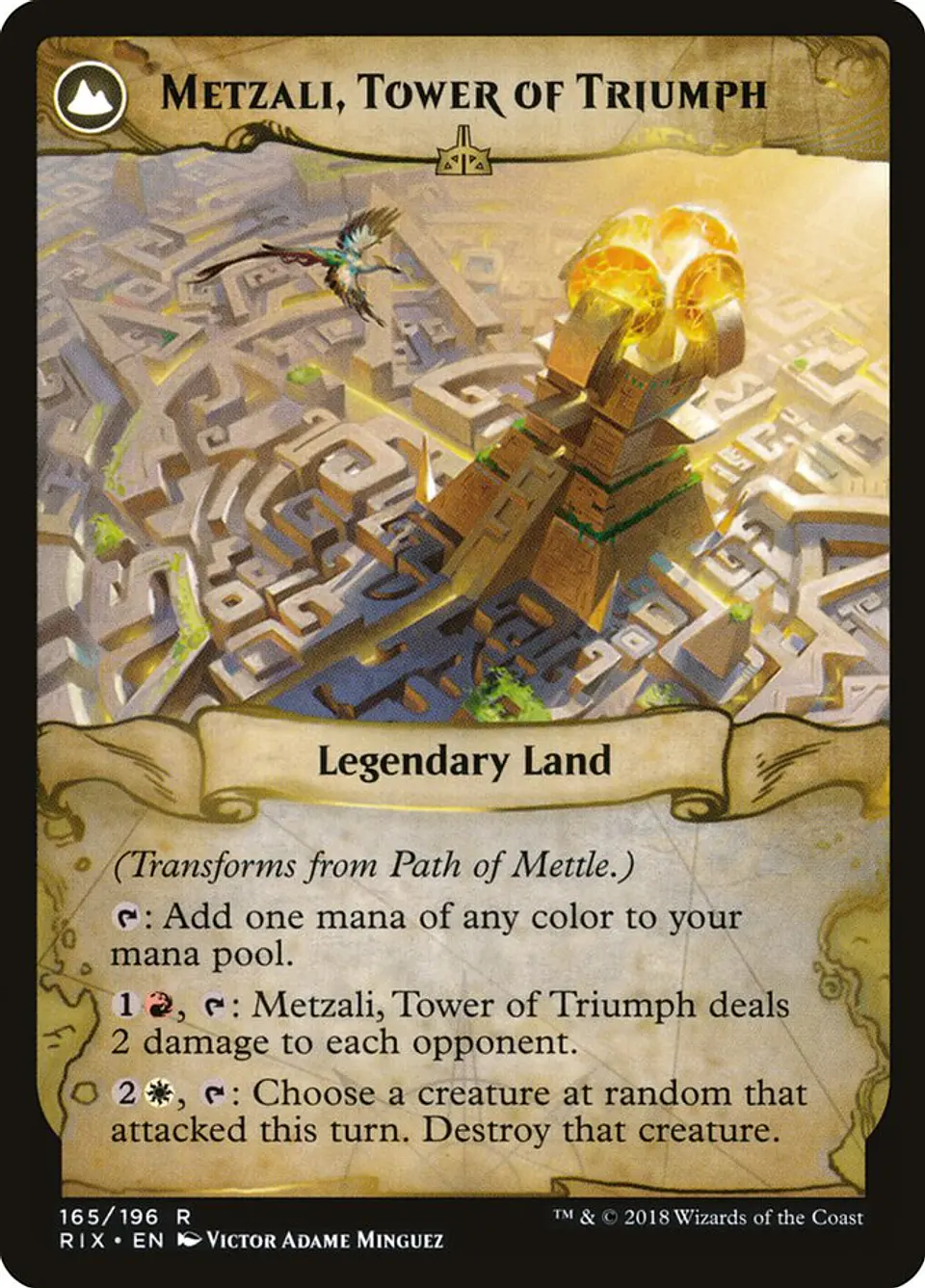 Path of Mettle // Metzali, Tower of Triumph 2