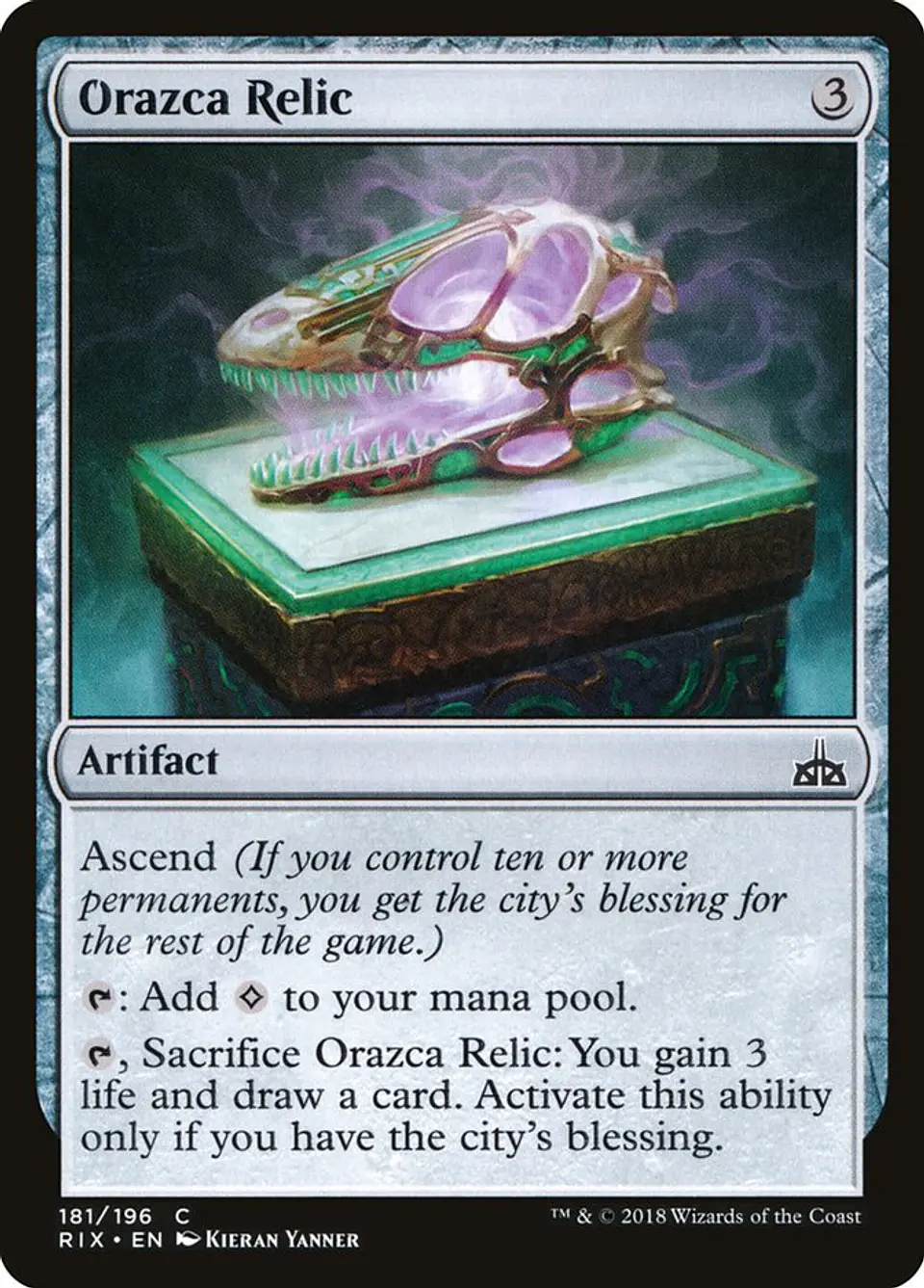 Orazca Relic 1
