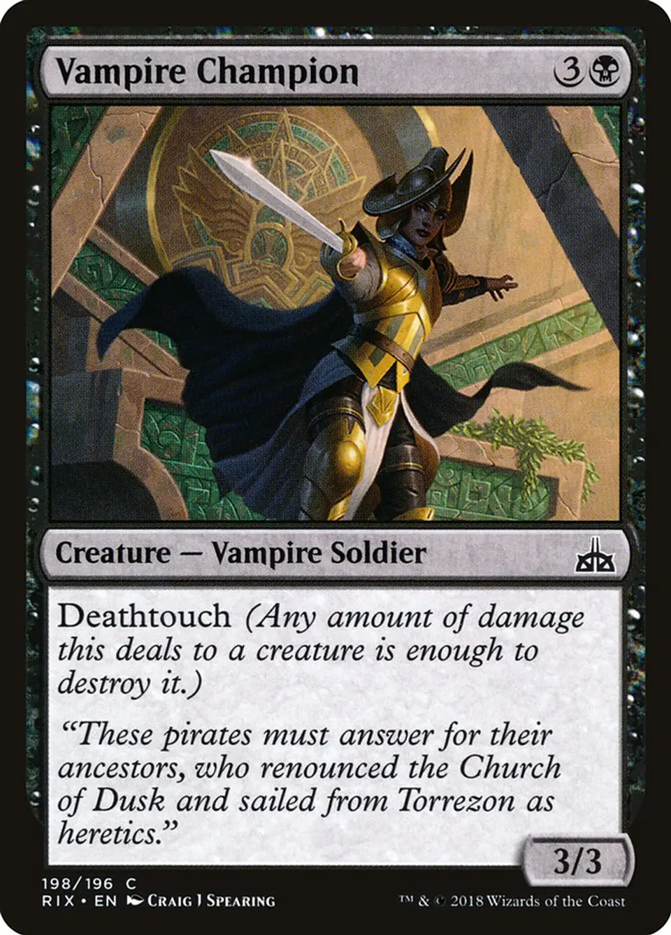Vampire Champion 1