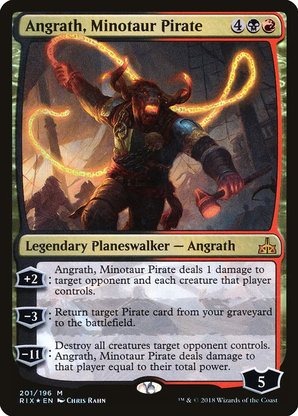 Angrath, Minotaur Pirate 1