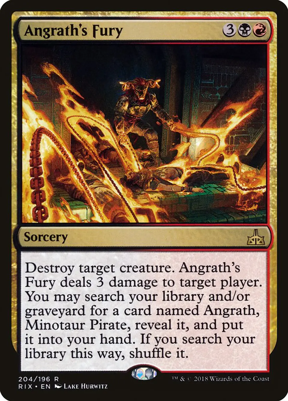 Angrath's Fury 1