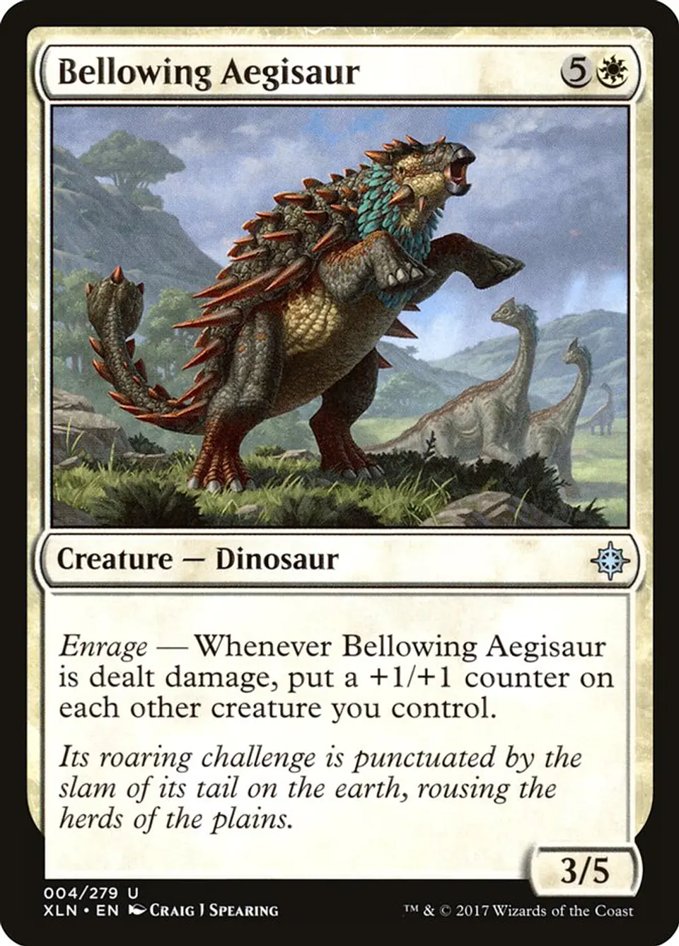 Bellowing Aegisaur 1