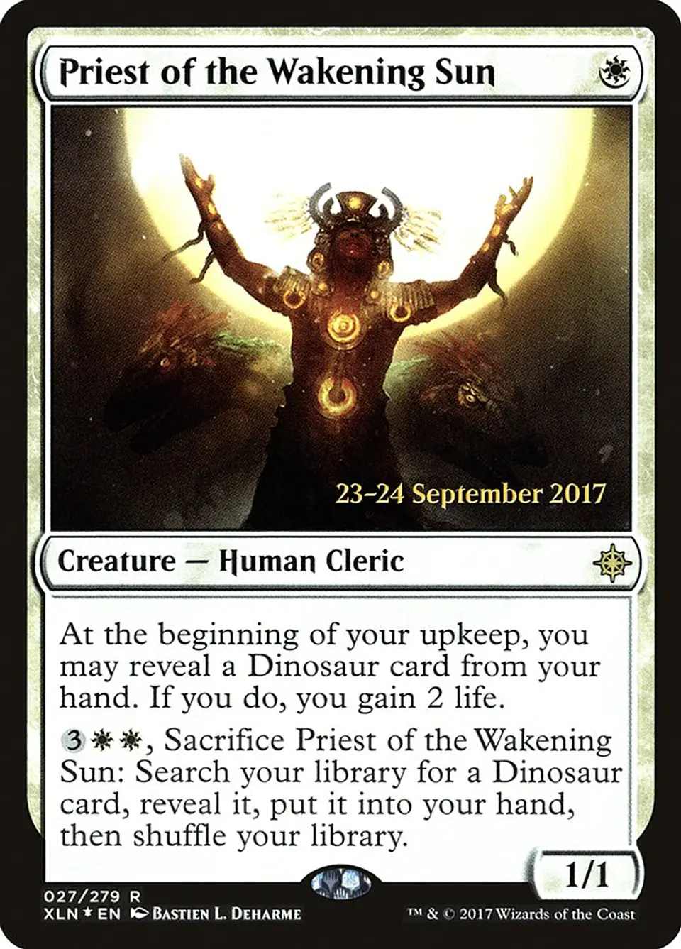 Priest of the Wakening Sun (Pre-release) 1