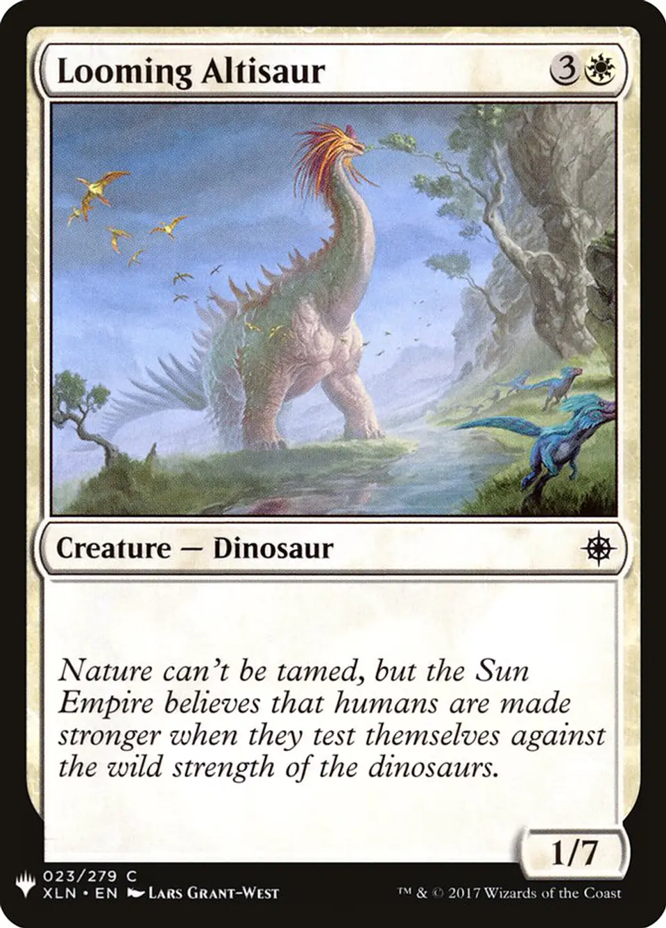 Looming Altisaur (The List) 1