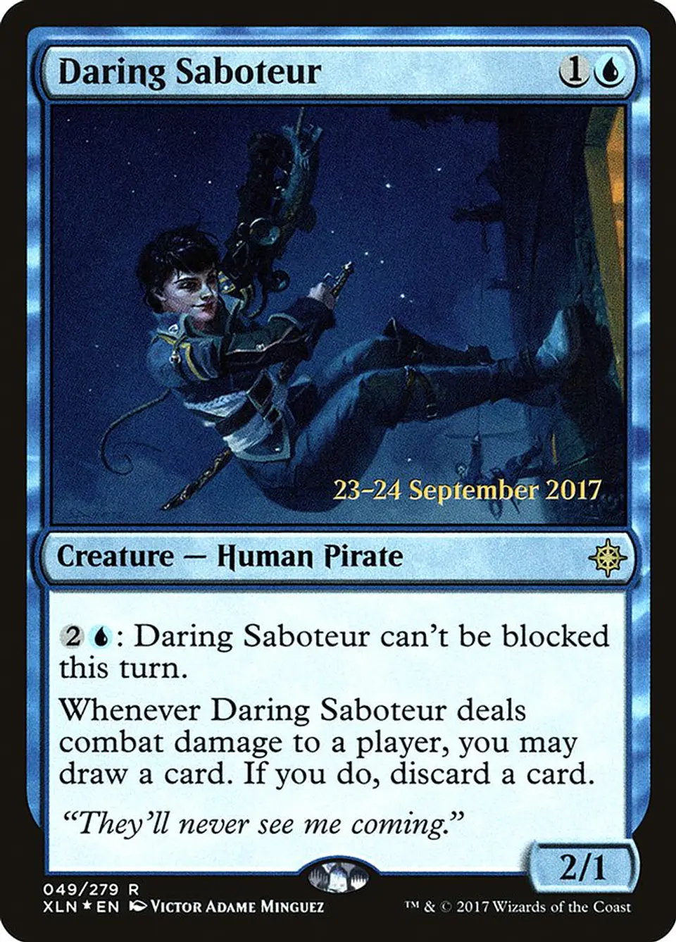 Daring Saboteur (Pre-release) 1