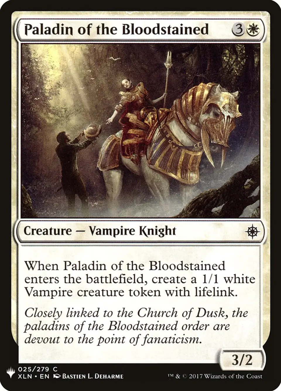 Paladin of the Bloodstained (The List) 1