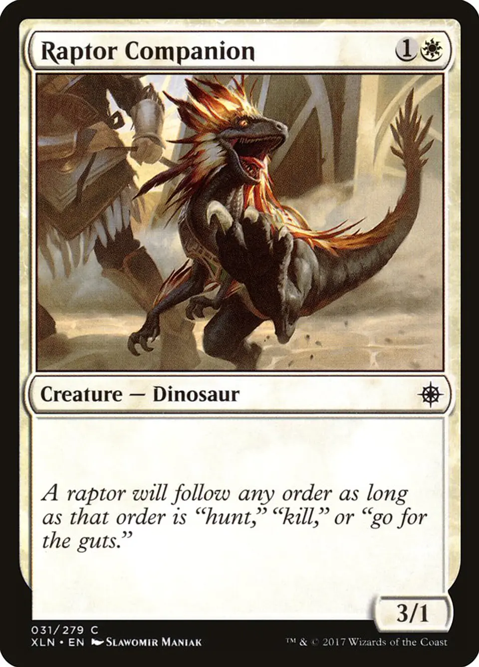 Raptor Companion 1
