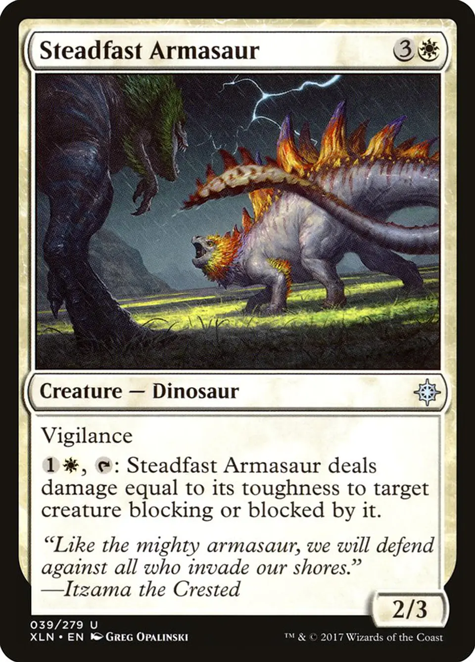 Steadfast Armasaur 1