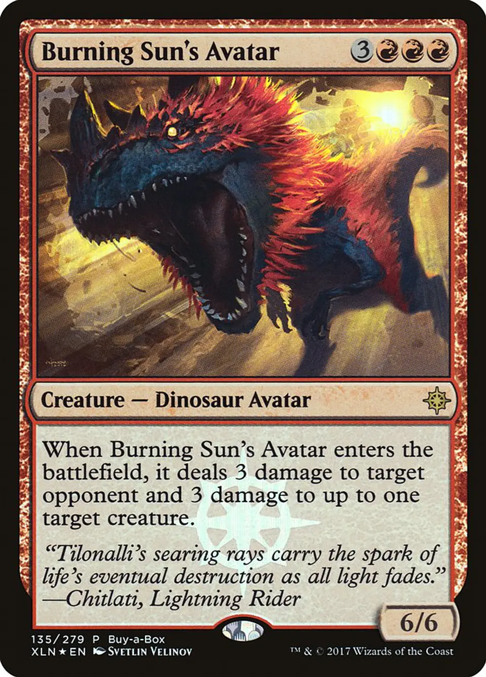 Burning Sun's Avatar (Buy-a-Box) 1