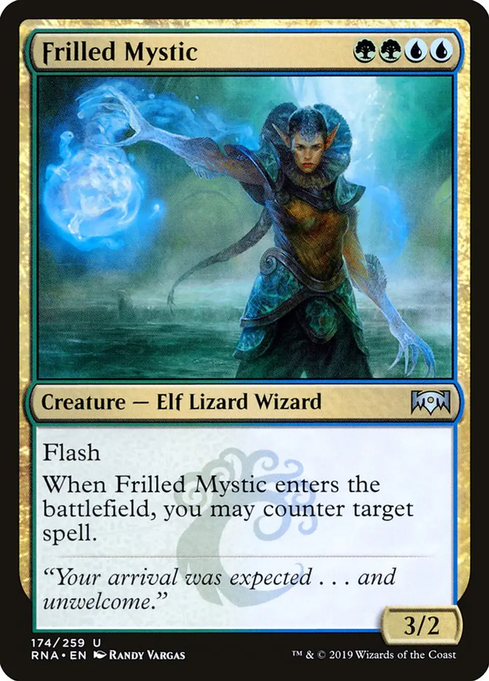 Frilled Mystic 1