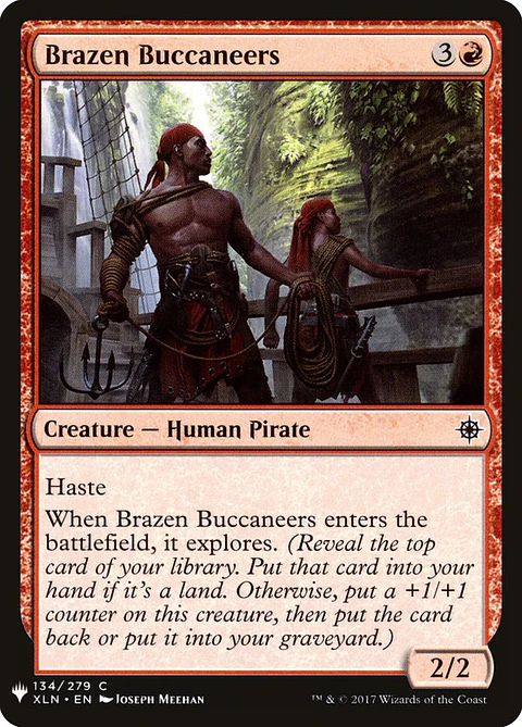Brazen Buccaneers (The List)