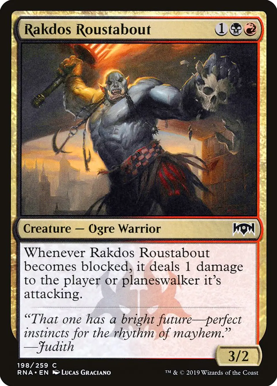 Rakdos Roustabout 1