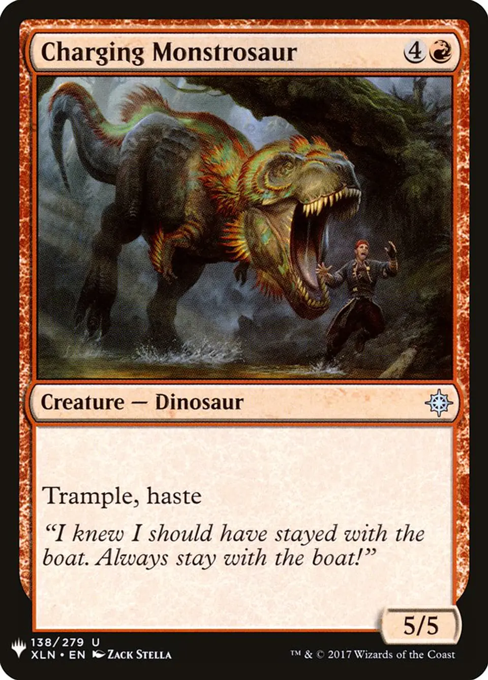 Charging Monstrosaur (The List) 1